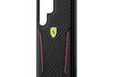 Ferrari Carbon Contrast Edges - Etui Samsung Galaxy S23 Ultra (czarny) - zdjęcie 6