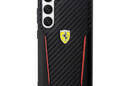 Ferrari Carbon Contrast Edges - Etui Samsung Galaxy S23+ (czarny) - zdjęcie 3