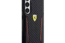 Ferrari Carbon Contrast Edges - Etui Samsung Galaxy S23+ (czarny) - zdjęcie 4