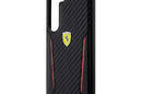 Ferrari Carbon Contrast Edges - Etui Samsung Galaxy S23+ (czarny) - zdjęcie 6