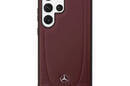 Mercedes Leather Urban Line - Etui Samsung Galaxy S23 Ultra (czerwony) - zdjęcie 3