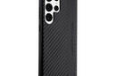 AMG Carbon Stripe & Embossed - Etui Samsung Galaxy S23 Ultra (czarny) - zdjęcie 4