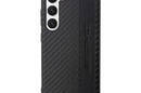 AMG Carbon Stripe & Embossed - Etui Samsung Galaxy S23+ (czarny) - zdjęcie 3