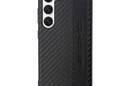 AMG Carbon Stripe & Embossed - Etui Samsung Galaxy S23 (czarny) - zdjęcie 3