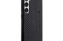 AMG Carbon Stripe & Embossed - Etui Samsung Galaxy S23 (czarny) - zdjęcie 4