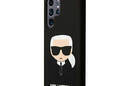 Karl Lagerfeld Silicone Ikonik Karl`s Head - Etui Samsung Galaxy S22 Ultra (czarny) - zdjęcie 2