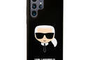 Karl Lagerfeld Silicone Ikonik Karl`s Head - Etui Samsung Galaxy S22 Ultra (czarny) - zdjęcie 3
