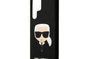 Karl Lagerfeld Silicone Ikonik Karl`s Head - Etui Samsung Galaxy S22 Ultra (czarny) - zdjęcie 6