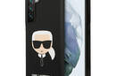 Karl Lagerfeld Silicone Ikonik Karl`s Head - Etui Samsung Galaxy S22+ (czarny) - zdjęcie 1