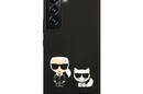 Karl Lagerfeld Slilicone Karl & Choupette - Etui Samsung Galaxy S22+ (czarny) - zdjęcie 3