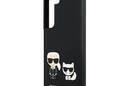 Karl Lagerfeld Slilicone Karl & Choupette - Etui Samsung Galaxy S22+ (czarny) - zdjęcie 6