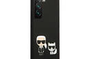 Karl Lagerfeld Slilicone Karl & Choupette - Etui Samsung Galaxy S22 (czarny) - zdjęcie 4