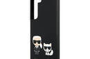 Karl Lagerfeld Slilicone Karl & Choupette - Etui Samsung Galaxy S22 (czarny) - zdjęcie 6
