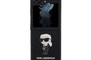 Karl Lagerfeld Silicone Ikonik - Etui Samsung Z Flip 5 (czarny) - zdjęcie 2
