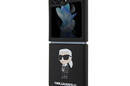 Karl Lagerfeld Silicone Ikonik - Etui Samsung Z Flip 5 (czarny) - zdjęcie 6