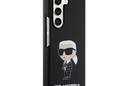 Karl Lagerfeld Silicone Ikonik - Etui Samsung Z Fold 5 (czarny) - zdjęcie 5