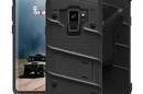 Zizo Bolt Cover - Pancerne etui Samsung Galaxy S9 ze szkłem 9H na ekran + podstawka & uchwyt do paska (Black/Black) - zdjęcie 7