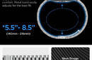 Spigen Modern Fit Band - Bransoleta do Samsung Galaxy Watch 6 44 mm (Srebrny) - zdjęcie 5