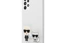 Karl Lagerfeld Ikonik & Choupette - Etui Samsung Galaxy A52 / A52S (przezroczysty) - zdjęcie 2