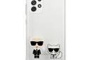 Karl Lagerfeld Ikonik & Choupette - Etui Samsung Galaxy A52 / A52S (przezroczysty) - zdjęcie 3