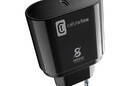 Cellularline - Ładowarka sieciowa USB-C Super Fast Charger 25W (Designed for Samsung) (czarny) - zdjęcie 3