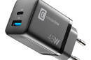 Cellularline Multipower Micro GaN - Ładowarka sieciowa USB-C & USB-A Power Delivery 45W (czarny) - zdjęcie 1