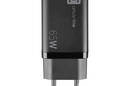 Cellularline Multipower Micro GaN - Ładowarka sieciowa 2x USB-C & USB-A Power Delivery 65W (czarny) - zdjęcie 3