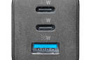 Cellularline Multipower Micro GaN - Ładowarka sieciowa 2x USB-C & USB-A Power Delivery 65W (czarny) - zdjęcie 4