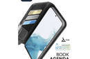 Cellularline Book Agenda - Etui Samsung Galaxy S23 FE (czarny) - zdjęcie 3