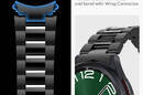 Spigen Modern Fit Band - Bransoleta do Samsung Galaxy Watch 6 Classic 47 mm (Czarny) - zdjęcie 3