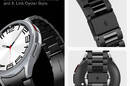 Spigen Modern Fit Band - Bransoleta do Samsung Galaxy Watch 6 Classic 47 mm (Czarny) - zdjęcie 4