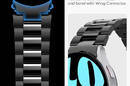 Spigen Modern Fit Band - Bransoleta do Samsung Galaxy Watch 6 44 mm (Czarny) - zdjęcie 2