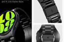 Spigen Modern Fit Band - Bransoleta do Samsung Galaxy Watch 6 44 mm (Czarny) - zdjęcie 4