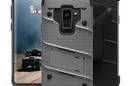 Zizo Bolt Cover - Pancerne etui Samsung Galaxy S9 ze szkłem 9H na ekran + podstawka & uchwyt do paska (Gun Metal Gray) - zdjęcie 7