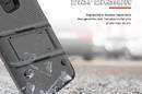 Zizo Bolt Cover - Pancerne etui Samsung Galaxy S9 ze szkłem 9H na ekran + podstawka & uchwyt do paska (Gun Metal Gray) - zdjęcie 8
