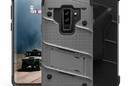 Zizo Bolt Cover - Pancerne etui Samsung Galaxy S9+ ze szkłem 9H na ekran + podstawka & uchwyt do paska (Gun Metal Gray) - zdjęcie 7