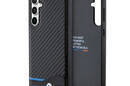BMW Leather Carbon Blue Line - Etui Samsung Galaxy S23 FE (czarny) - zdjęcie 1