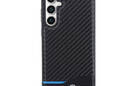 BMW Leather Carbon Blue Line - Etui Samsung Galaxy S23 FE (czarny) - zdjęcie 3