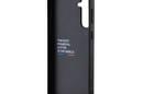 BMW Leather Carbon Blue Line - Etui Samsung Galaxy S23 FE (czarny) - zdjęcie 6