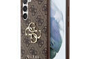 Guess 4G Big Metal Logo - Etui Samsung Galaxy S23 FE (brązowy) - zdjęcie 1