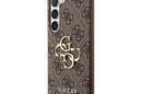 Guess 4G Big Metal Logo - Etui Samsung Galaxy S23 FE (brązowy) - zdjęcie 2