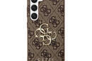 Guess 4G Big Metal Logo - Etui Samsung Galaxy S23 FE (brązowy) - zdjęcie 3