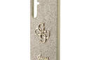 Guess Glitter Script Big 4G - Etui Samsung Galaxy S23 FE (złoty) - zdjęcie 5