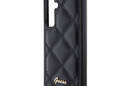 Guess Quilted Metal Logo - Etui Samsung Galaxy S23 FE (czarny) - zdjęcie 5