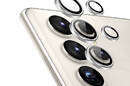 Crong Lens Ring - Szkło hartowane na obiektyw aparatu Samsung Galaxy S24 Ultra (przezroczysty) - zdjęcie 1