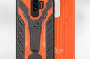Zizo Static Cover - Pancerne etui Samsung Galaxy S9+ z podstawką (Black/Orange) - zdjęcie 2