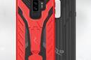 Zizo Static Cover - Pancerne etui Samsung Galaxy S9+ z podstawką (Red/Black) - zdjęcie 2