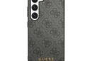 Guess 4G Metal Gold Logo - Etui Samsung Galaxy S24 Ultra(czarny) - zdjęcie 1