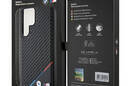 BMW Carbon Tricolor Line MagSafe - Etui Samsung Galaxy S24 Ultra (czarny) - zdjęcie 7