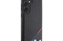 BMW Carbon Tricolor Line MagSafe - Etui Samsung Galaxy S24+ (czarny) - zdjęcie 4